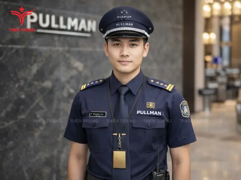 Trang phục nhân viên bảo vệ Pullman.