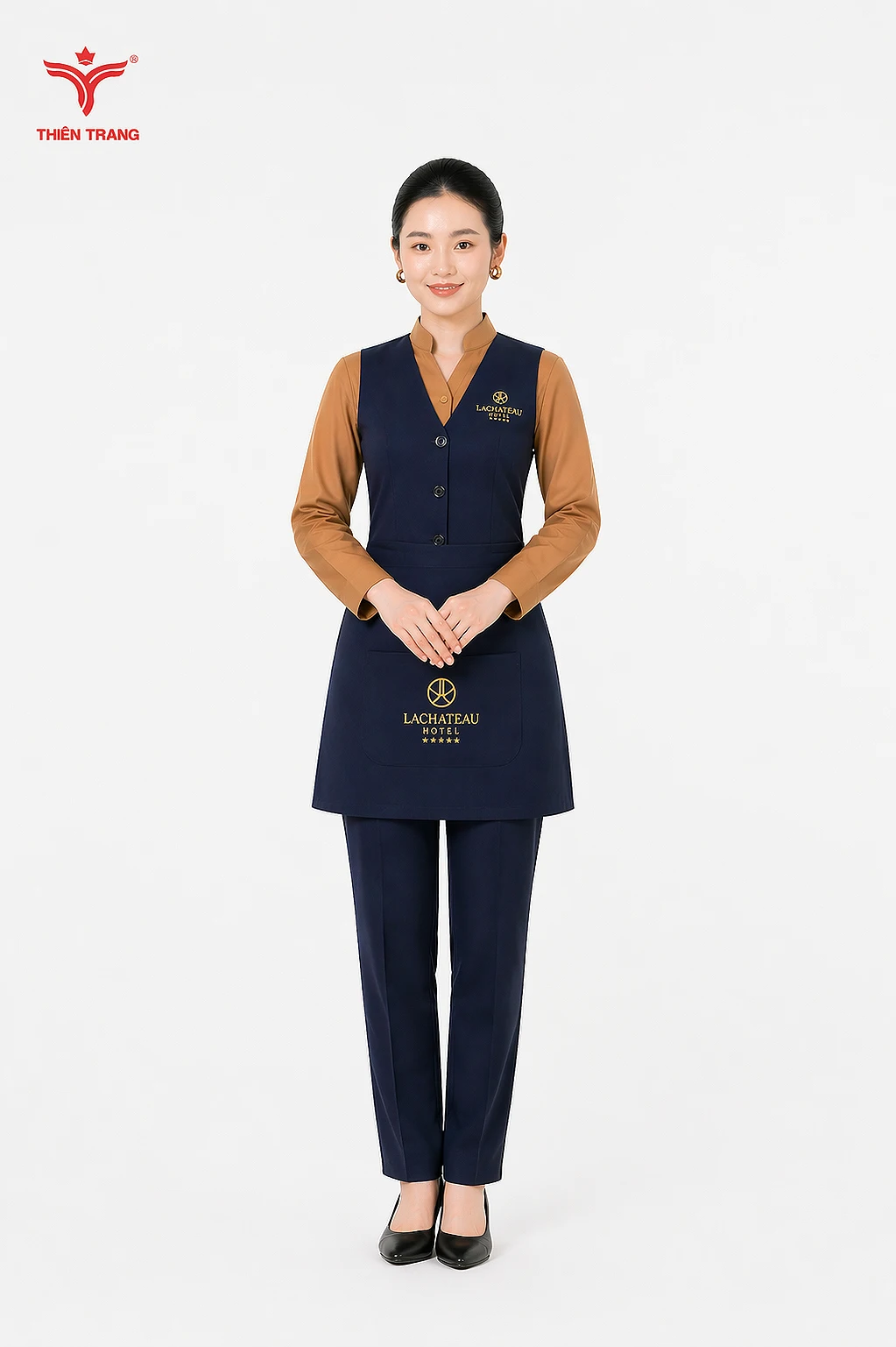 Đồng Phục Phục Vụ Khách Sạn LaChateau nữ