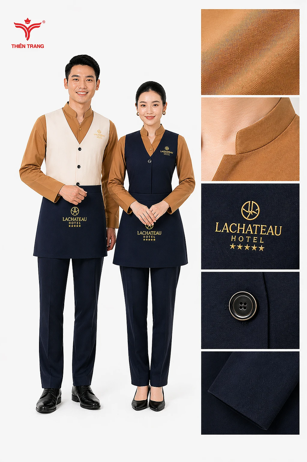 Đồng Phục Phục Vụ Khách Sạn LaChateau
