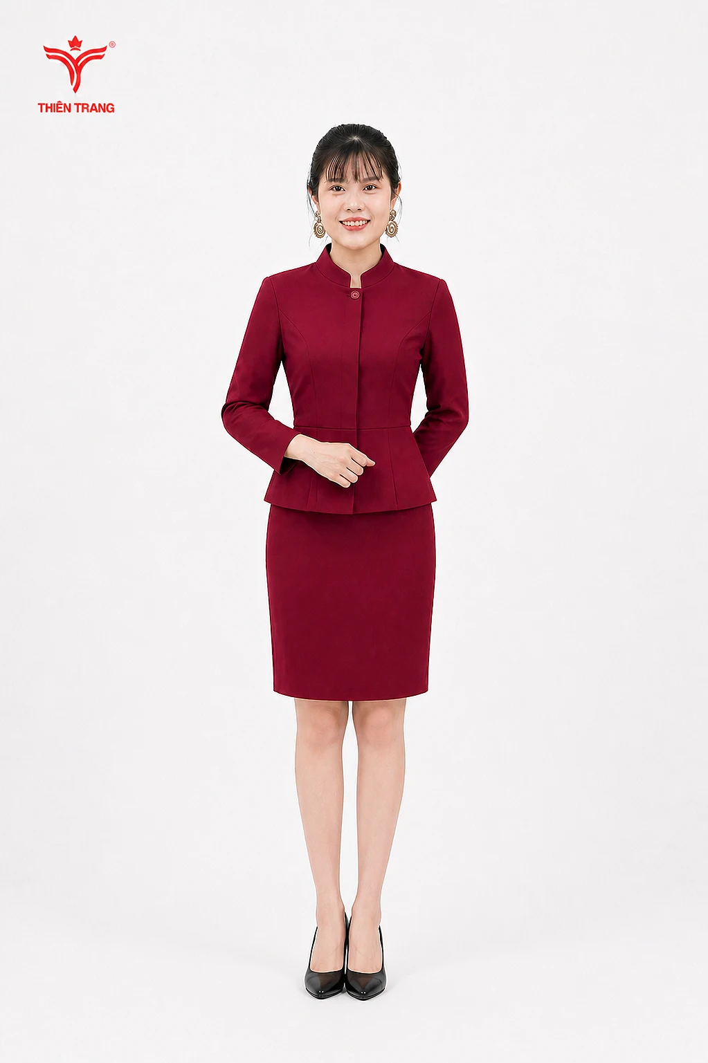 Đồng phục quản lý phong cách Á Đông