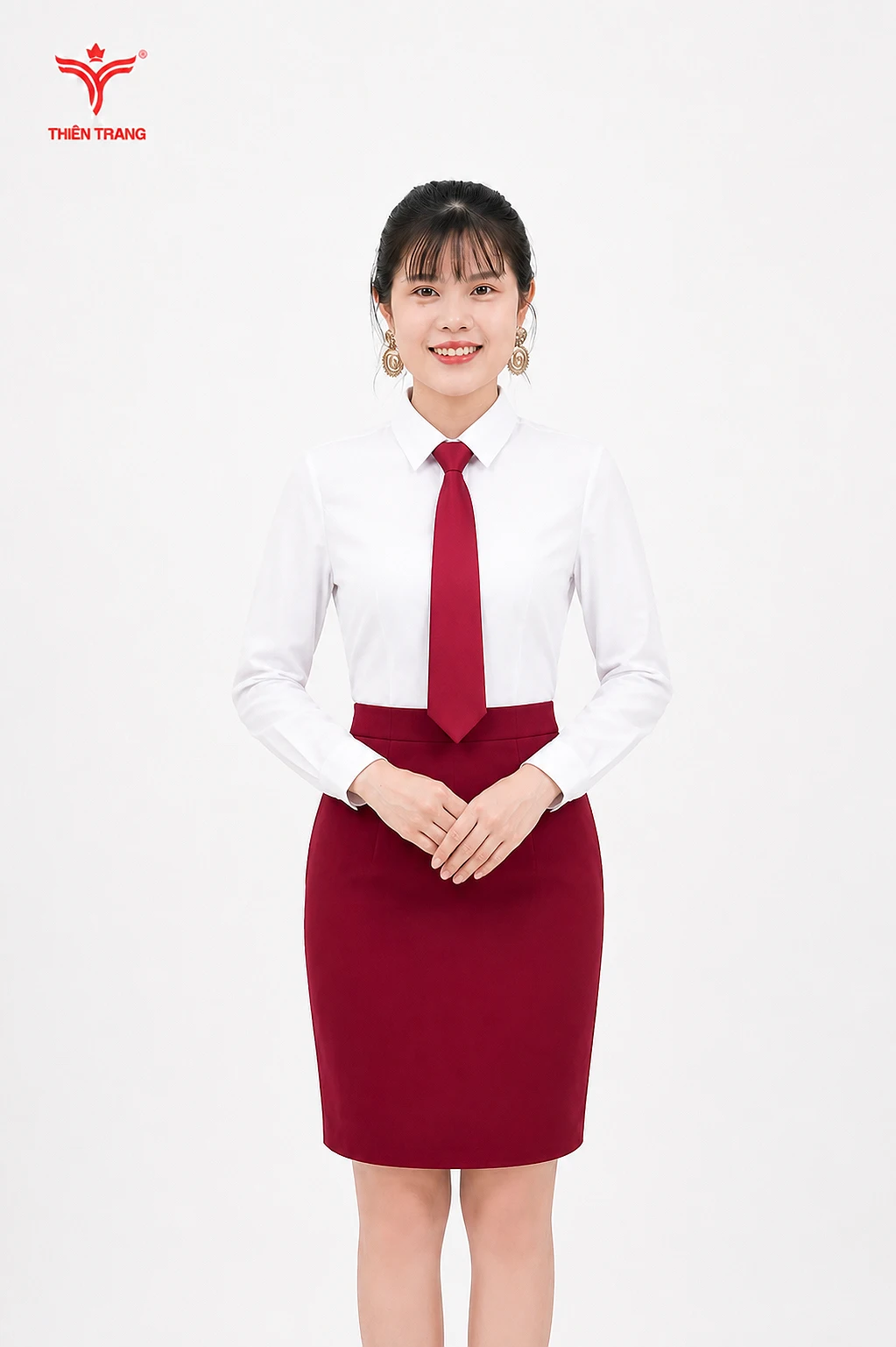 Đồng phục quản lý phong cách Á Đông