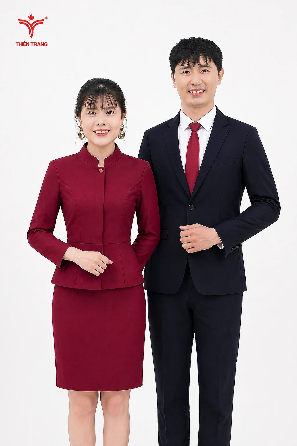 Đồng phục quản lý phong cách Á Đông