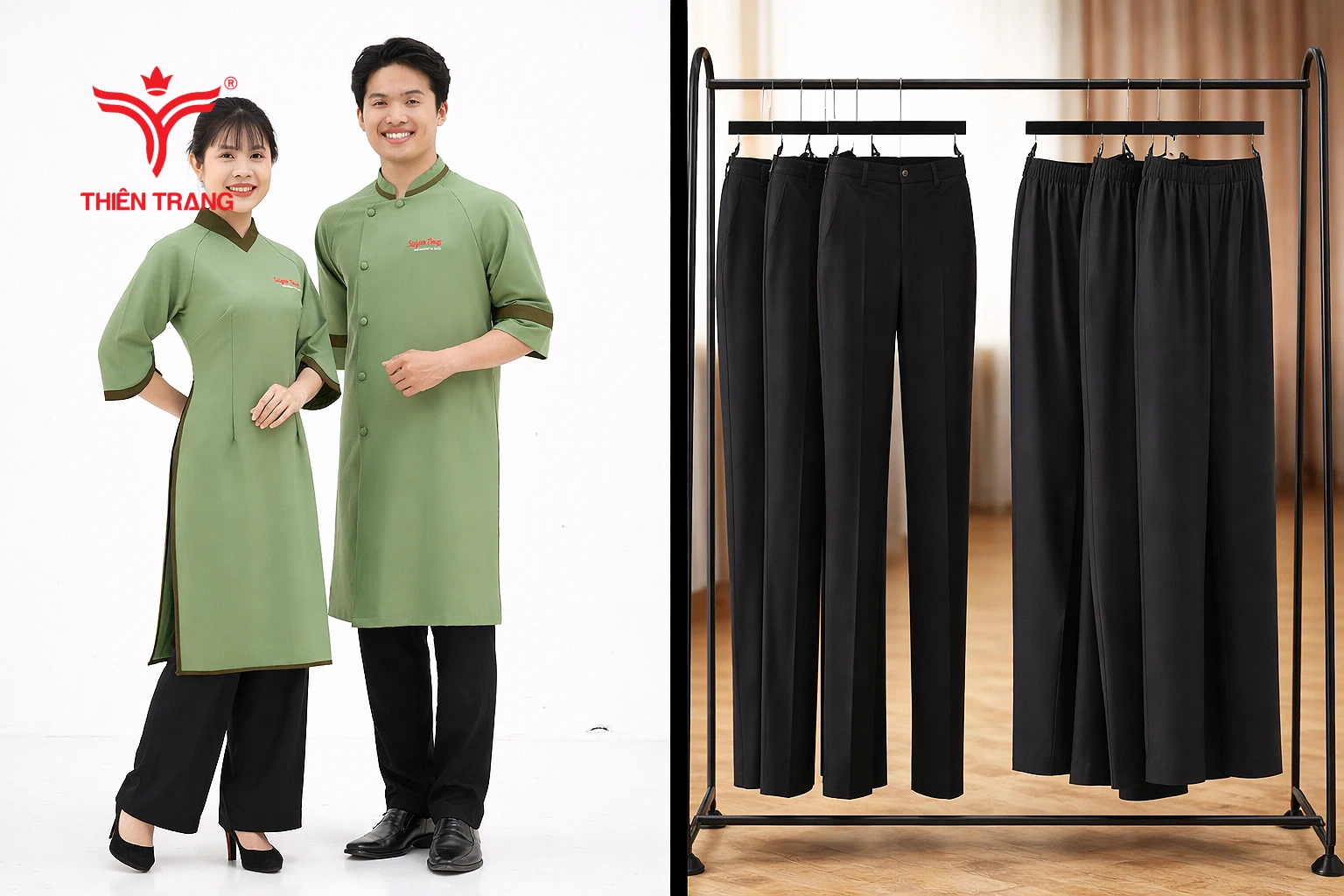 Đồng Phục Lễ Tân Nhà Hàng Saigontimes