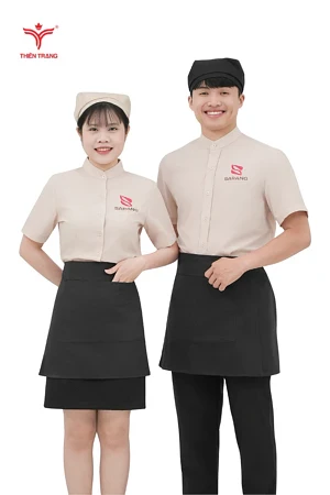 Đồng Phục Phục Vụ Nhà Hàng Hàn 01