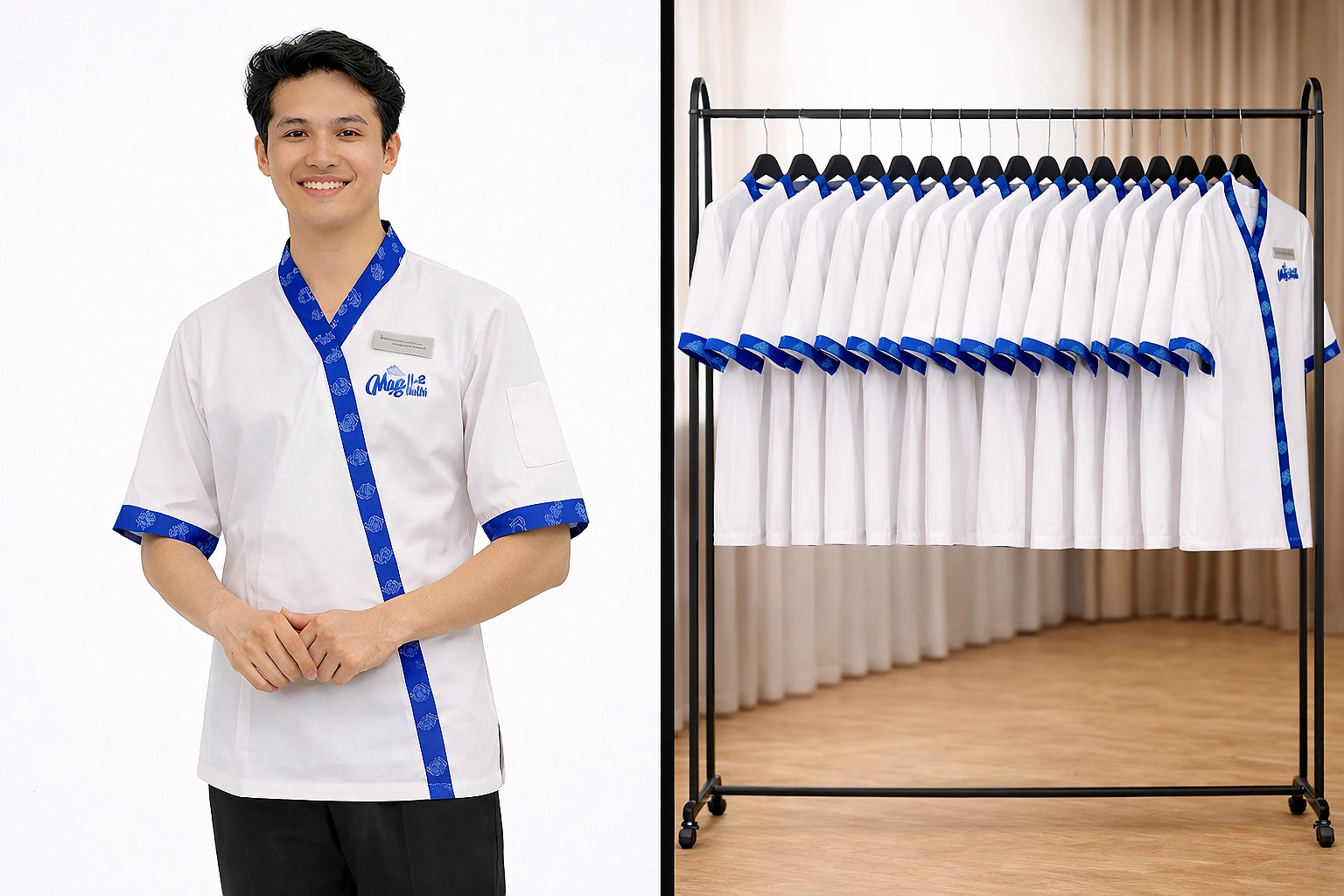 Đồng phục samue tại NAGI SUSHI CORPORATION