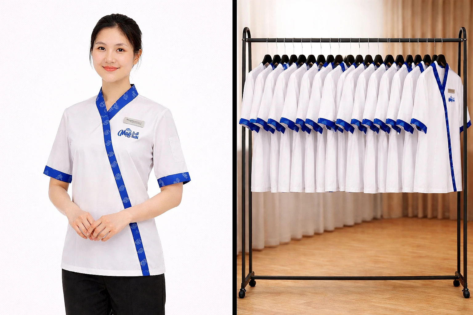 Đồng phục samue tại NAGI SUSHI CORPORATION