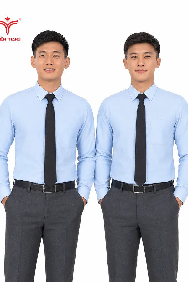 Đồng phục sơ mi nam tay dài