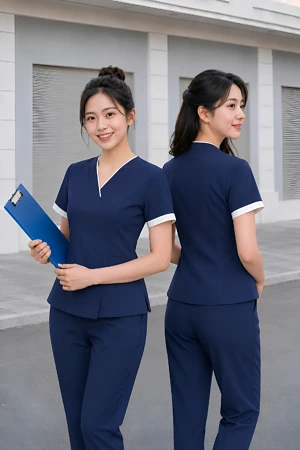 Alternative view of Đồng phục kỹ thuật viên spa cao cấp