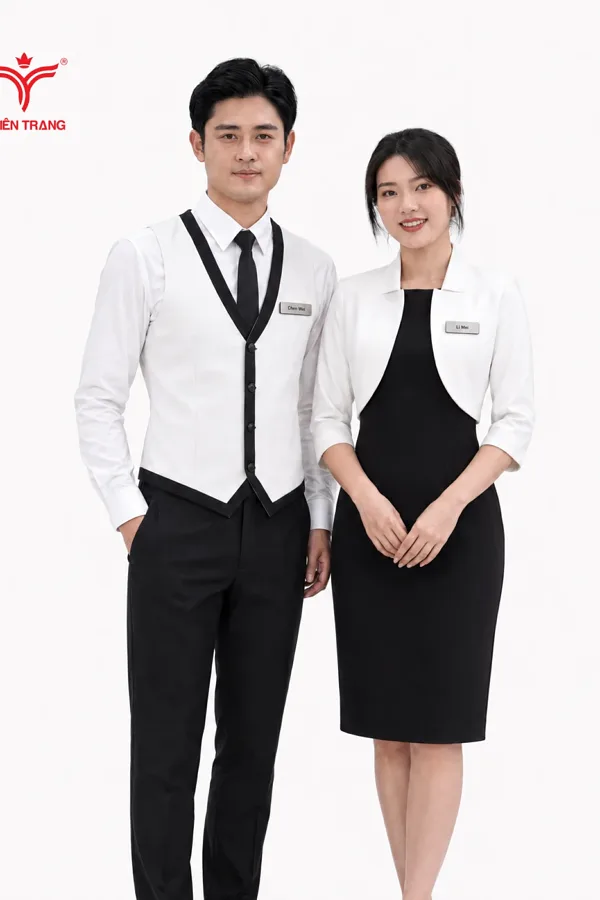 Đồng phục Phục Vụ Phong Cách Tây Âu Cao Cấp