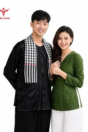 Đồng phục phục vụ áo bà ba truyền thống