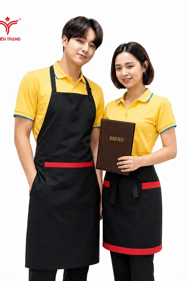 Đồng phục áo thun polo phục vụ nhà hàng cao cấp