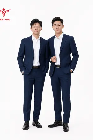 Alternative view of Đồng phục Vest nam TTDNGDPVM2 màu đen