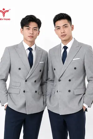 Đồng phục vest nam TTDNGDPVM3 màu xám