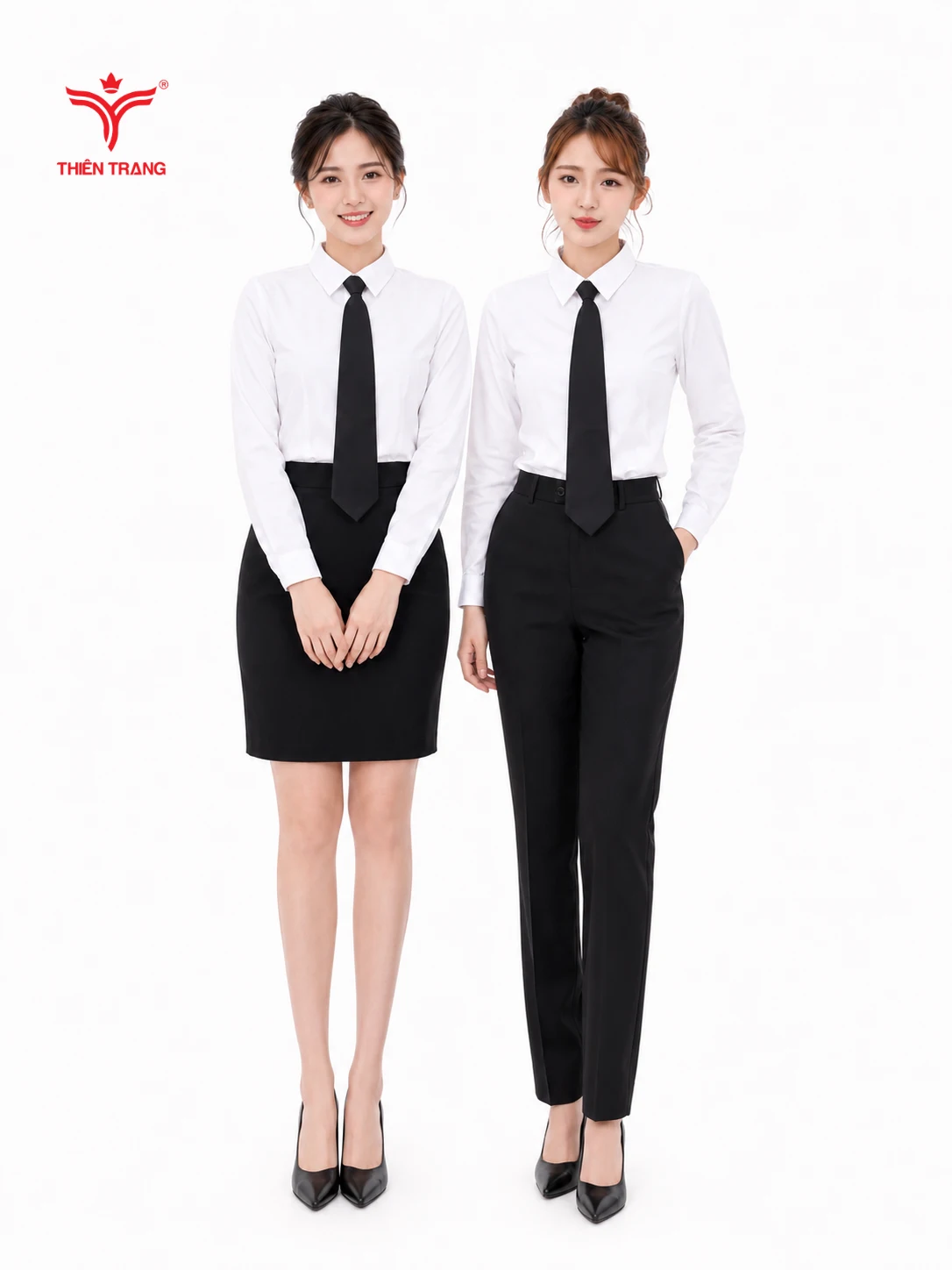 Đồng phục sơ mi nữ ngân hàng - Ảnh 2