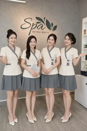 Đồng phục áo Vest lễ tân spa
