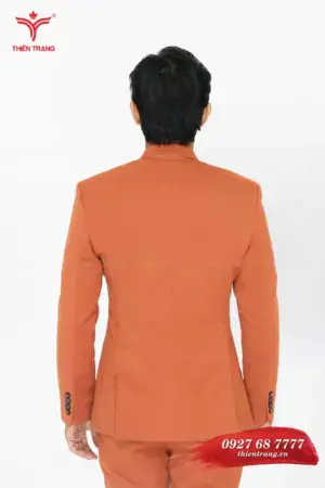 Sau đồng phục vest nam TTDNGDPVM9 màu cam