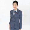 Chân dung đồng phục vest nữ quản lý spa TTDNGDPV3 màu xám
