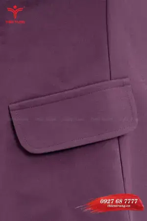 Túi đồng phục lễ tân spa TTSPALT4 màu tím