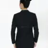 Mặt sau đồng phục Vest nữ quản lý spa TTDNGDPV2 màu đen