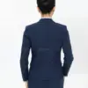 Mặt sau đồng phục Vest nữ quản lý spa TTDNGDPV51 màu xanh dương đậm