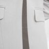 Nút áo đồng phục lễ tân spa TTSPALT3 màu xám