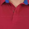 Chi tiết 1 áo thun công sở nữ TTDNGATDNWM7 màu đỏ