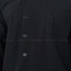 Chi tiết đồng phục đầu bếp nhà hàng TTNHADBNH2 màu đen