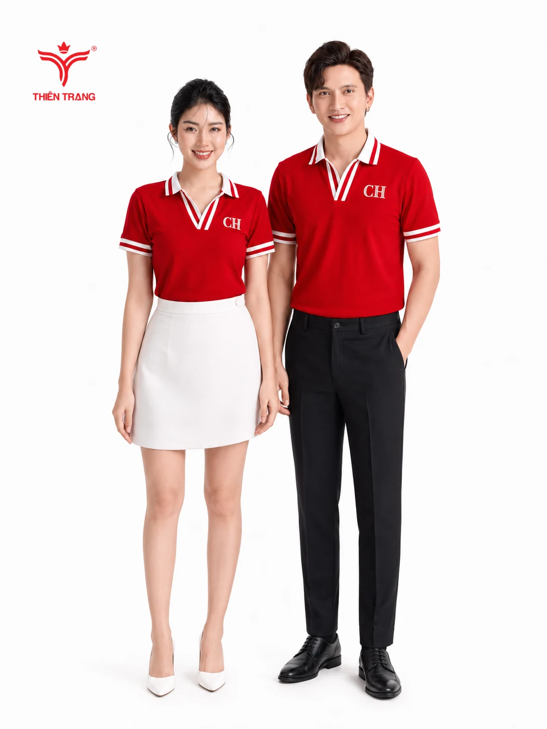 Áo thun công sở nữ TTDNGATDNWM5 màu xanh dương - Ảnh 2