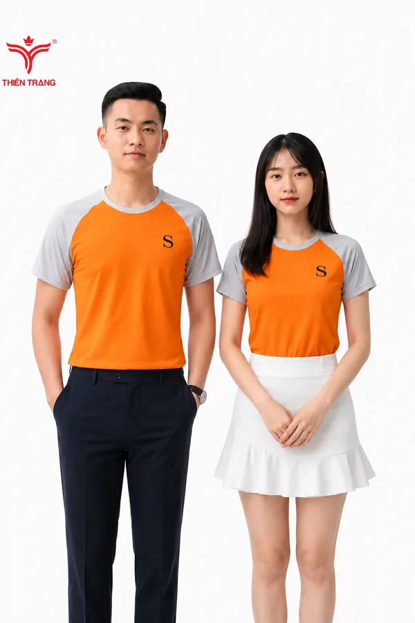 Áo thun công sở nam TTDNGATDNM3 màu xám