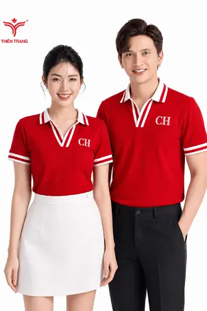 Áo thun công sở nữ TTDNGATDNWM5 màu xanh dương