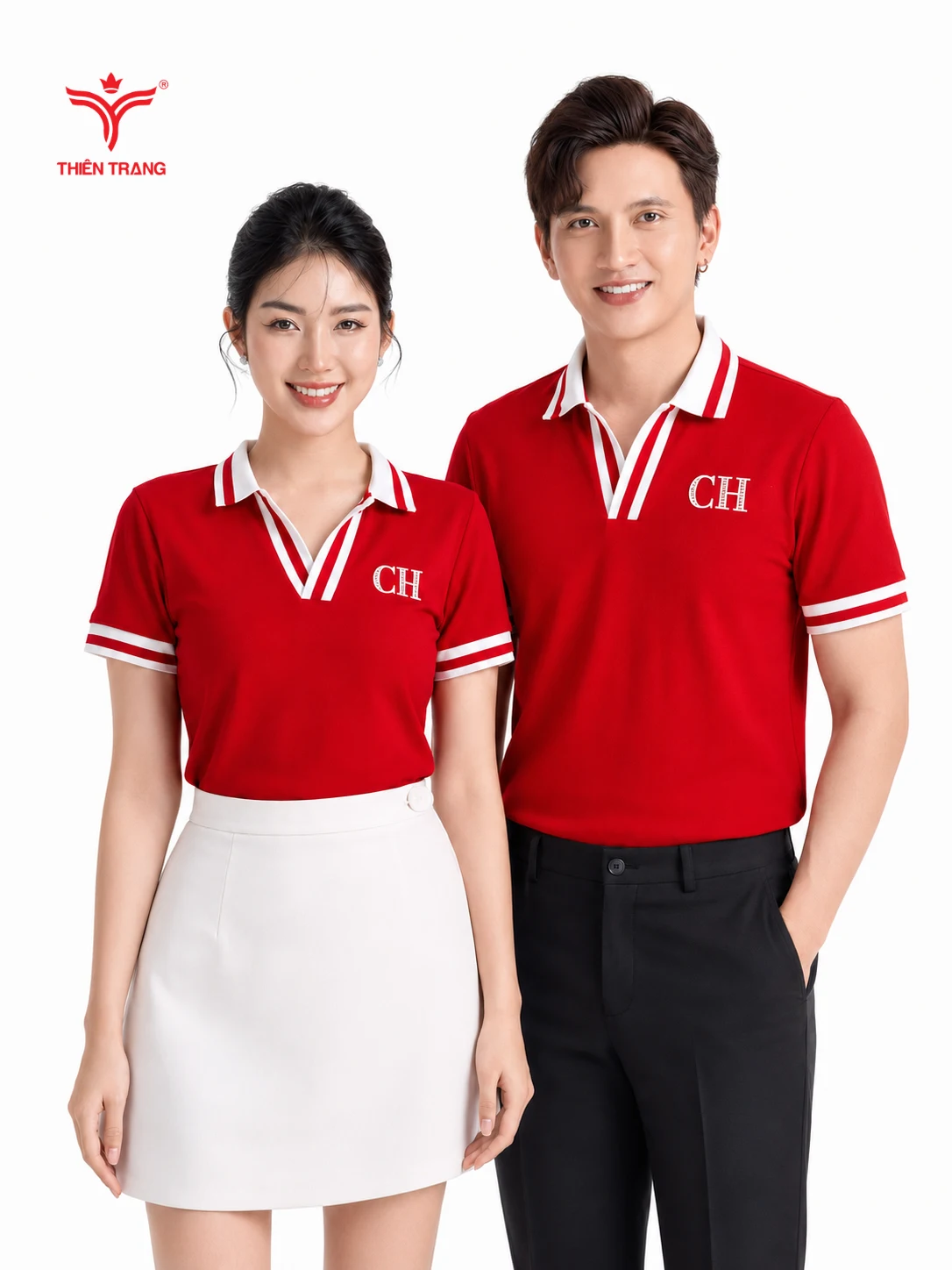 Áo thun công sở nữ TTDNGATDNWM5 màu xanh dương
