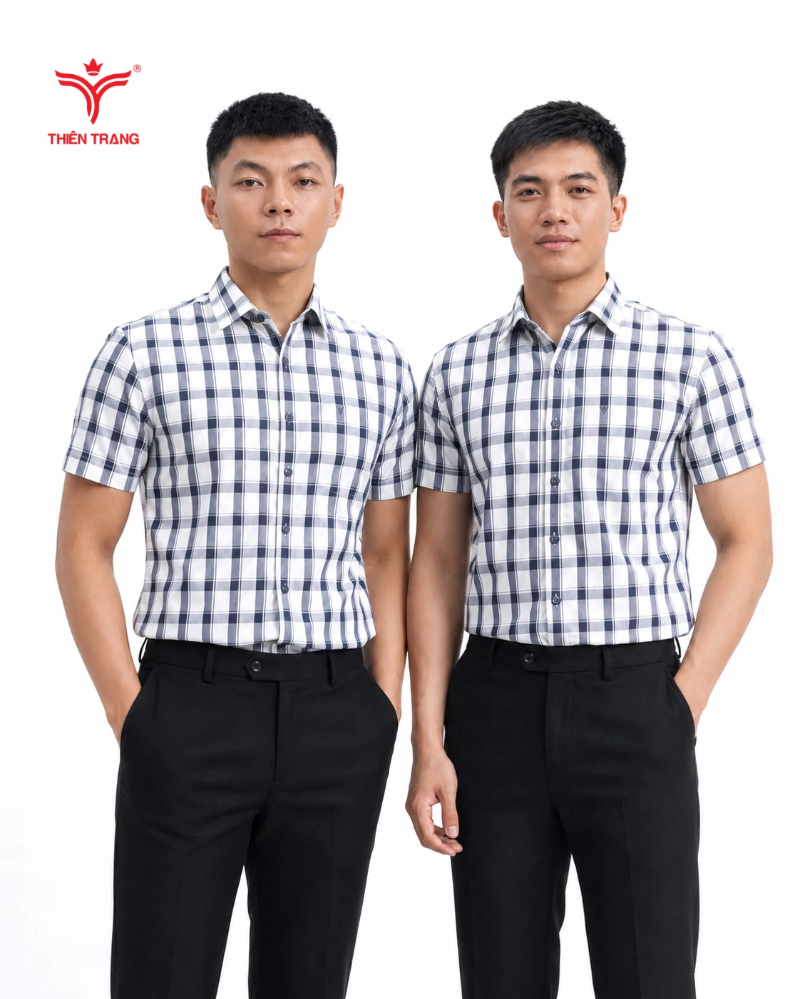 Áo sơ mi công sở nam TTDNGASMDNM4 màu tím