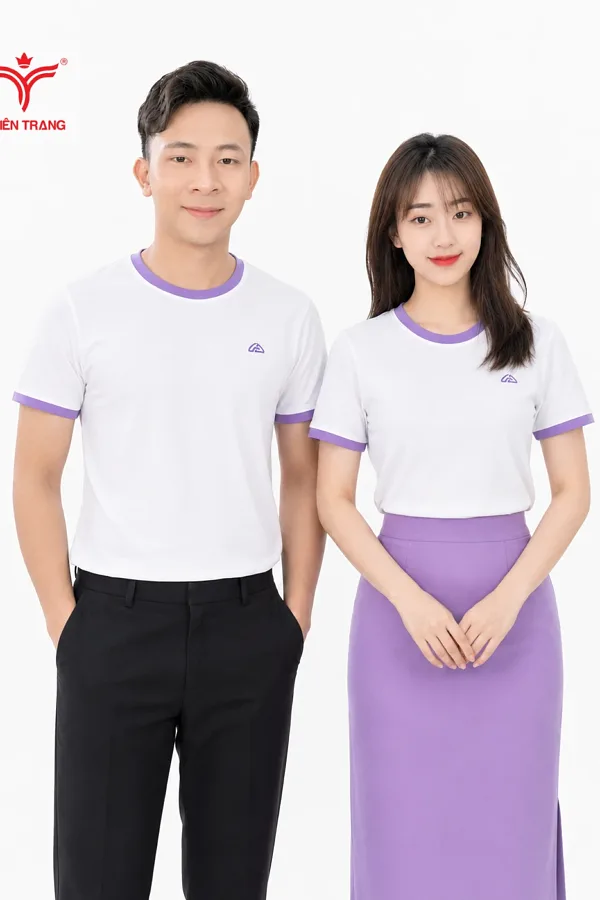 Áo thun công sở nam TTDNGATDNM10 màu vàng
