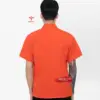 Sau áo sơ mi Barber TTBBESMBB9 màu cam