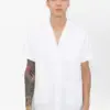 Trước áo sơ mi Barber TTBBESMBB1 màu trắng