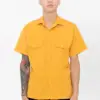 Trước áo sơ mi Barber TTBBESMBB10 màu vàng