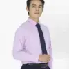 Trước áo sơ mi công sở nam TTDNGASMDNM4 màu tím