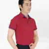 Trước áo thun công sở nam TTDNGATDNM7 màu đỏ