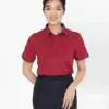 Trước áo thun công sở nữ TTDNGATDNWM7 màu đỏ