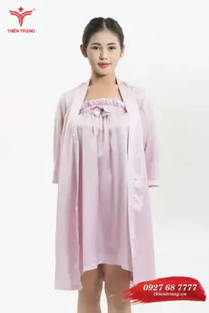 Bán thân 1 đồng phục cho khách spa TTSPADVKH8 màu hồng
