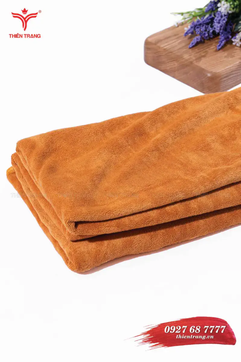 Khăn trải giường phụ kiện Spa do Đồng phục Thiên Trang sản xuất