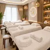 Khăn trải giường spa TTSPAKTG9 màu cam 2 dong phuc spa 35