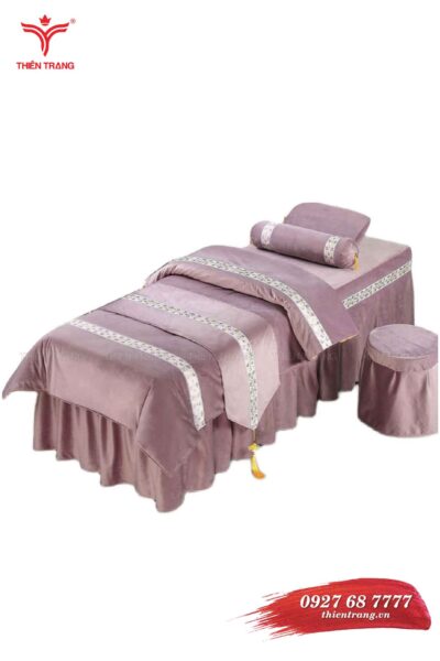 Ga giường spa TTSPAGG4 màu tím