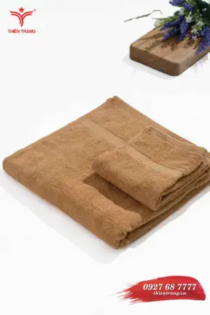 Khăn body spa TTSPAKBD112 màu nâu nhạt