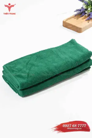 Khăn trải giường spa TTSPAKTG61 màu xanh lá cây đậm