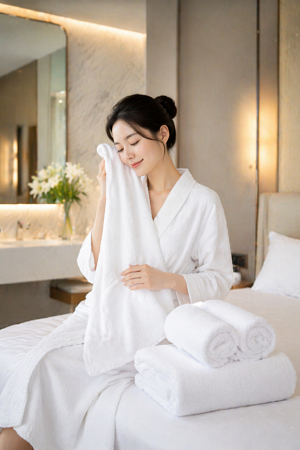 Alternative view of Khăn body Cotton Cao cấp