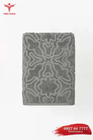 Chi tiết 1 khăn lau chân TTKSAKLC3 màu xám