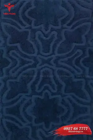 Chi tiết 1 khăn lau chân TTKSAKLC51 màu xanh dương đậm