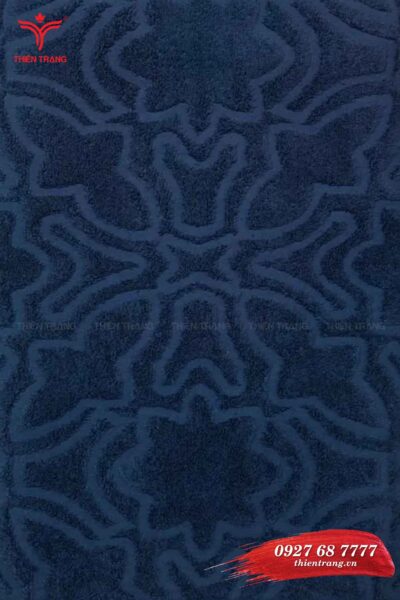 Chi tiết 1 khăn lau chân TTKSAKLC51 màu xanh dương đậm