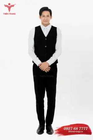 Đồng phục áo gile TTDNGAGLM2 màu đen